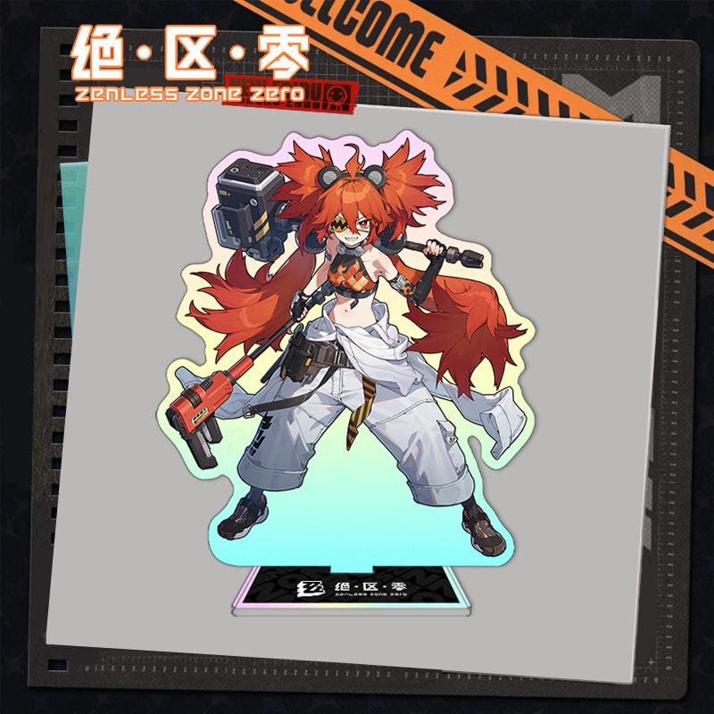 Zenless Zone Zero Nicole Demara Lighter Acrylic Stand Model Tsukishiro Yanagi Asaba Harumasa Collect Desktop Decoration Gifts