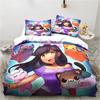 Cartoon Game Cute Aphmau with Wings Bedding Set Twin Queen King Size Duvet Cover Pillowcase for Boys Girls