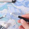 6 Pcs Miniature Art Painting Wood Handle Brushes Micro Detailing Miniature Paint Brushes  Acrylic