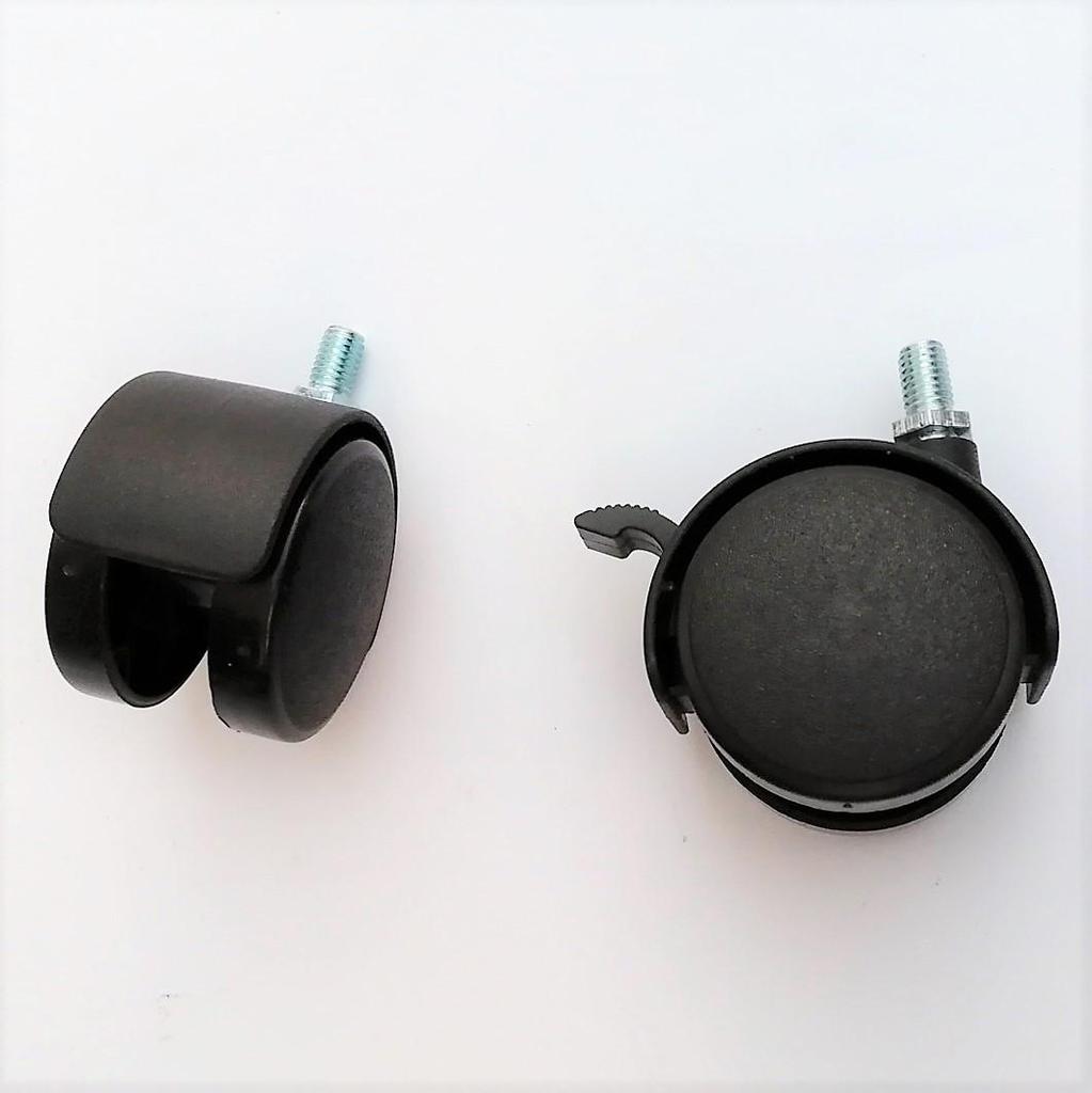 Universal Caster Wheel for Wheelchairs, Chairs, and Furniture 