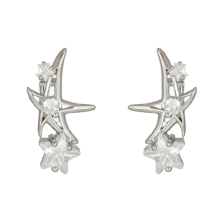 

Beautiful Star Pattern Ear Clip Accent Earphone Appearance Embellishments For Freeclip 1 2 Sound Equipment 1