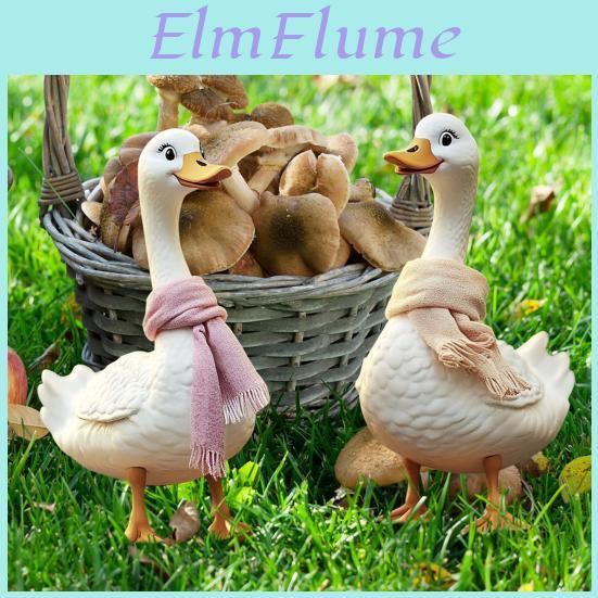Duck Pcs 2 Stakes Garden 2d Cartoon Duck Sign With Stakes Weatherproof Animal Stake For Courtyard Balcony Flower Bed Lawn Decor