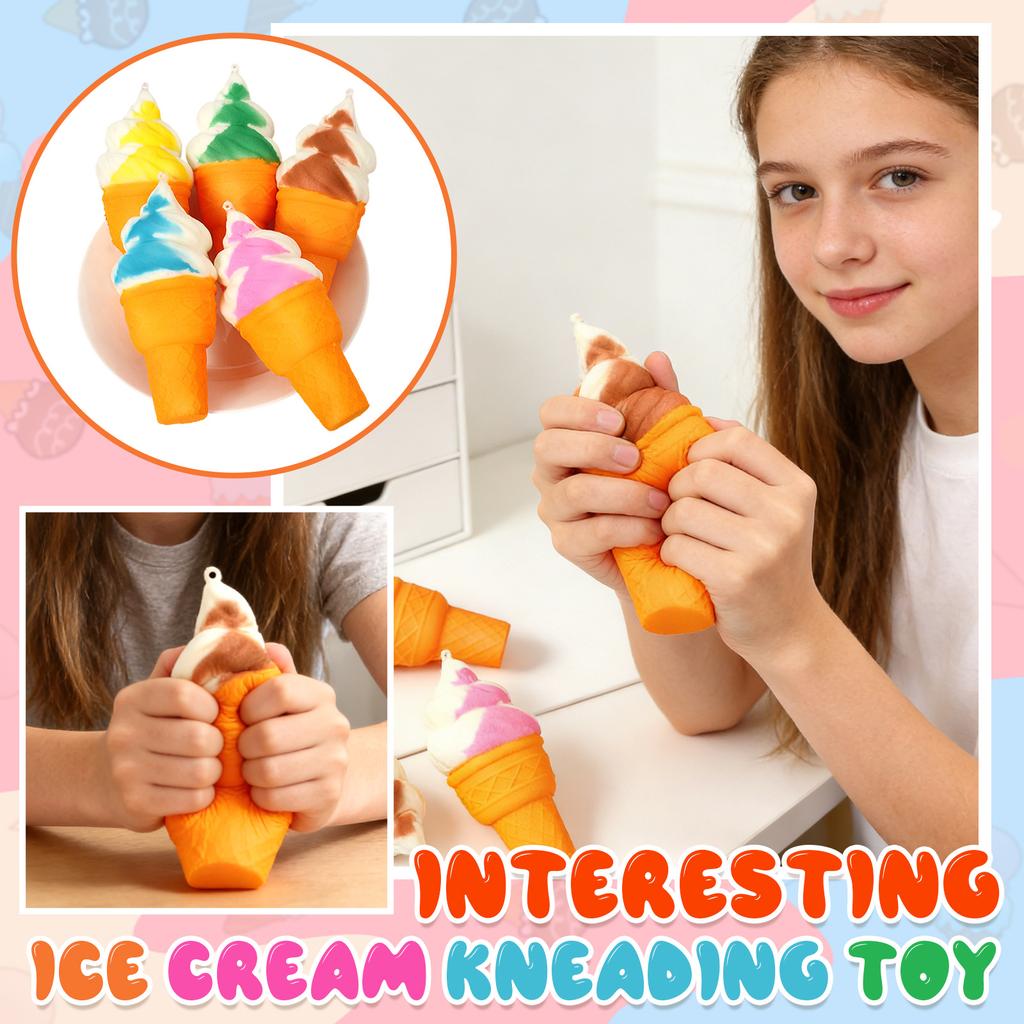 Artificial Ice Cream Model For Party Decorations Lifelike Fake Ice Cream For Photography Props Safe Display For Shops Home Decor