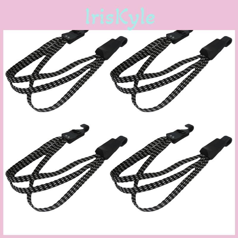 Bike 4 Pack Bicycles Bungee Cords 3 In 1 Strap Rope Elastic With Two Plastic Hoods Bicycles Lashing Strap 70cm2755