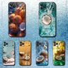 Coconut Fruits Tropical Phone Case For iPhone 17,16,15,14,13,12,11,Pro,Max,Plus,E,Air,Mini Protective TPU Cover