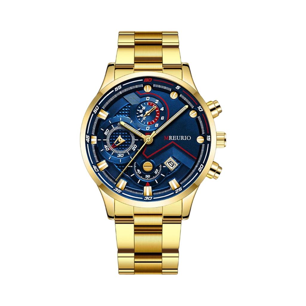 Mens Leather Business Fashion Watch Strap Watch For Gift Giving