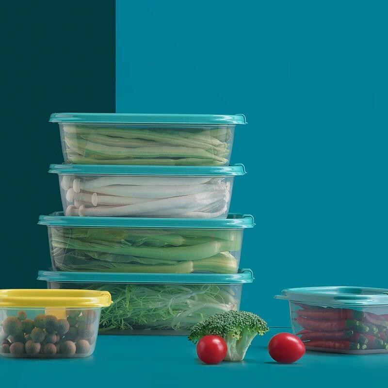 Chahua Beige Plastic Refrigerator Food Storage Containers