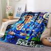 Coperta in Flanella con Stampa Chelsea, Alta qualità, Confortevole per Tutte le Stagioni, Arredamento per la Casa, Calore e Comfort
