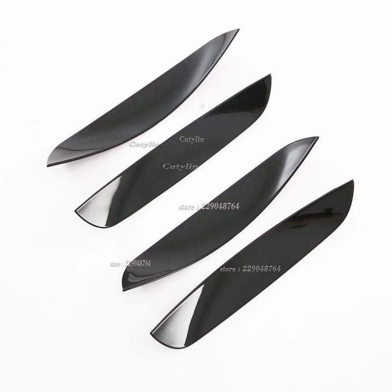 For BMW X1 U11 2024 Piano Black Side Door Handle Bowl Cover Trim Door handle Sticker Moulding Accessories Car Styling