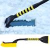 Car Snow Brush and Ice Scraper Auto Windshield Snow Cleaning Tool Detachable Design Snow Shovel Long Foam Grip for Cars
