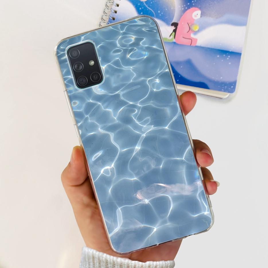 Custodia per Samsung Galaxy A31 A41 A51 A71 Custodia Dipinta Moda Carina Custodia Morbida in TPU per Samsung A31 A41 Galaxy A51 A71 Bumper