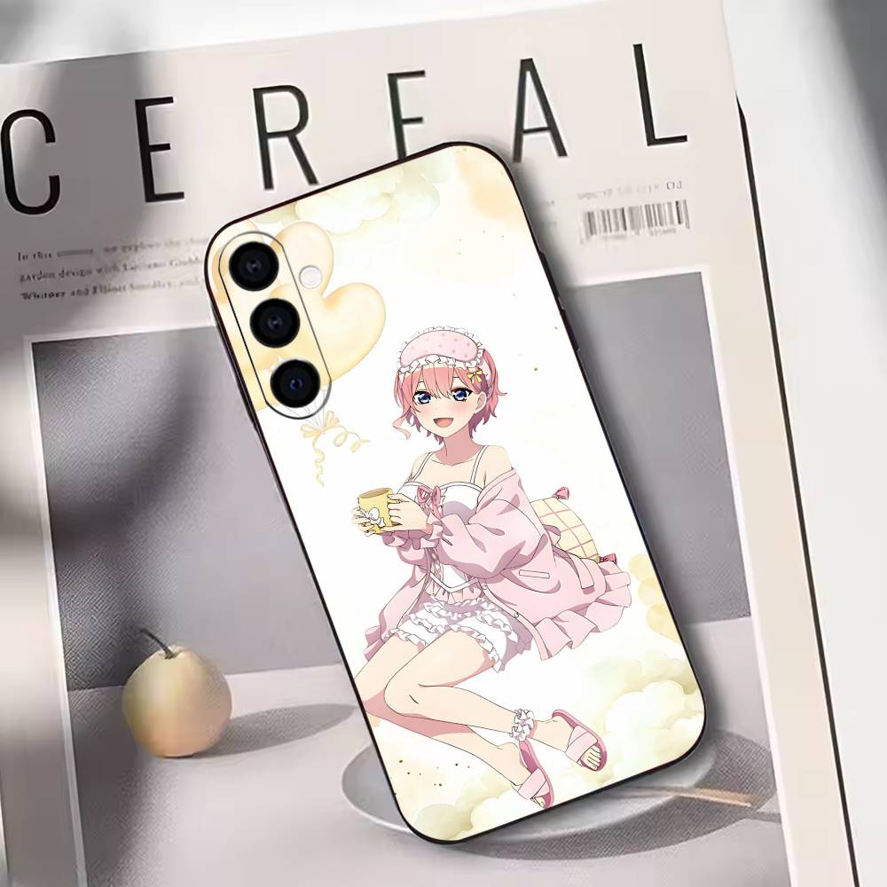 Ichika Nakano  Phone Case For Samsung Galaxy A73,A72,A71,A70,A53,A52,A51,Soft Silicone Black Cover