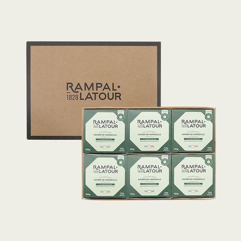 Rampal Latour Марсель Берт 150г набор из 6 штук Marseille Burt 150g 6-piece set