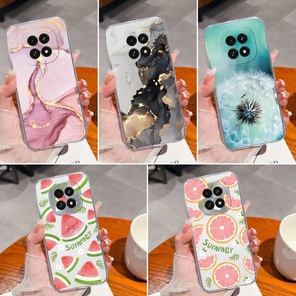 Housing For Oppo Narzo N61 Note 60 A3 A60 A40m V60 F27 Reno12 F Realme 13 12 Clear Cases Fashion Labels Silicone Soft Super Shockproof Bumper For OPPO