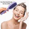 The double-sided hair washing and massage comb is a dry and wet dual-purpose hair comb used for both washing and brushing hair