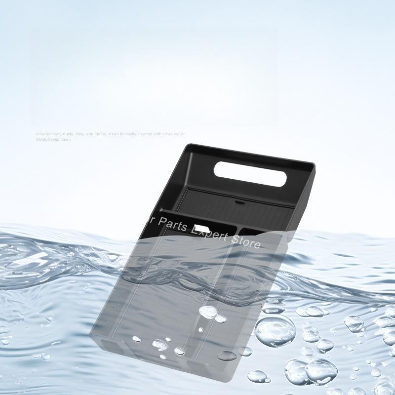 For NIO ES8 2026 Center Console Armrest Storage Box ABS Electric Vehicle Armrest Box Internal Storage Compartment Modification