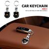 Car Metal Chrome-plated 3D Keychain Man Woman Universal Keychain Waist Pendant For Cadillac XT5 XT6 ATS XTS SRX XT4 CT5 CT6