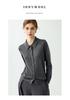 Yangzi 100% Wool Cardigan - POLO Collar Spring & Autumn Fashionable, Age-Reducing Knit