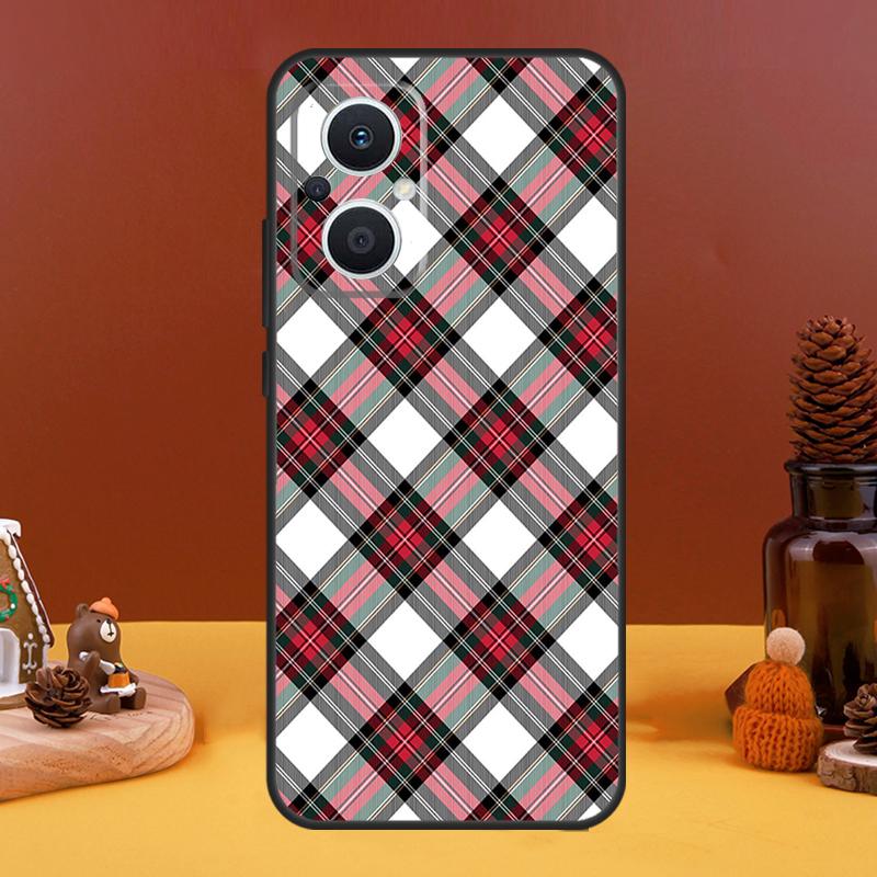 Clan Stewart Tartan Plaid Pattern Case For OPPO Reno 10 Pro 11 F 4 6 7 8 5 Lite 4Z 5Z 8T OPPO Find X6 Pro X5 X2 X3 Lite Cover