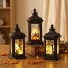 Halloween Decoration Lantern Portable LED Candle Night Light Tabletop Prop for Party Setup
