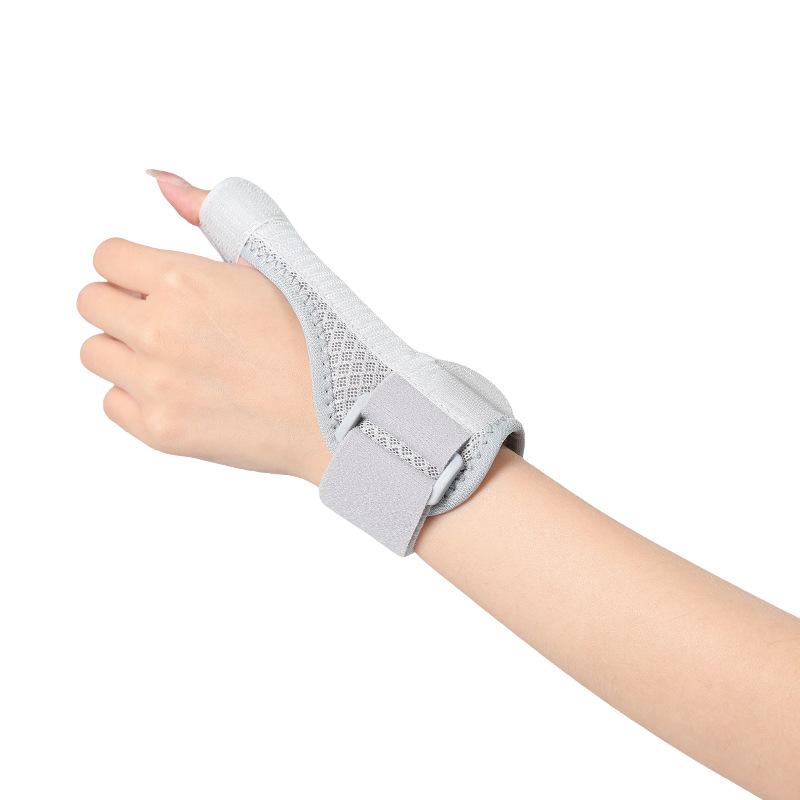 Adjustable Thumb Splint Support Brace Compression Finger Holder Protector Wrist Brace for Sprains Strains Arthritis Tendonitis