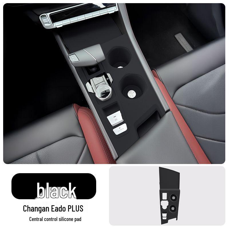 Silicone Protective Pad for 4th Gen Yidong Console: Cup Holder Wireless Charger, Gear Shift Panel Pad.