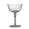 4PCS 150ml Classic Goblet Ripple Cocktail Glasses Martini Glass Wine Glass Set of 4