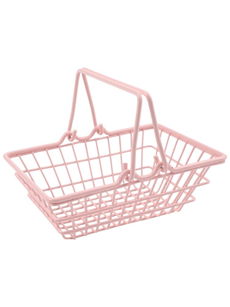 Rack Storage Basket Mini Desktop Finishing Cosmetics Jewelry Organizer