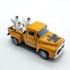 Haunted Metal Truck Halloween Collectible Alloy Car Model with Removable Ghostly Miniature Ornament Home Decors Gift