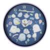 Fabrik Sumikkogurashi Wanduhr Geister Nachtpark Lila T's Leuchtet im Dunkeln 30×T4cm SG-5520453PU