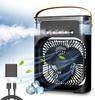 Portable Air Conditioning Fan 3 In 1 Cooling Unit with Color Changing Mood Light Programmable TimerThree Fan Speed and Mist Mode