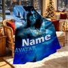 Custom Name Personalized Avatar Print Blanket, Home Decor, Bedroom, Sofa, Camping, Couch, Gifts for Birthday ChristmasEnthusiasts