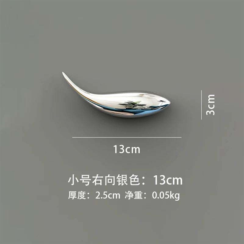 Creative Wall Decoration Restaurant Bedroom Background Golden Fish Decorative Pendant Wall Decoration Stereoscopic Wall Hanging