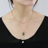 Elegant Mirror Pendant Necklace Trendy Mirror Finish Pendant Necklace Elegant Clavicle Chain For Men And Women
