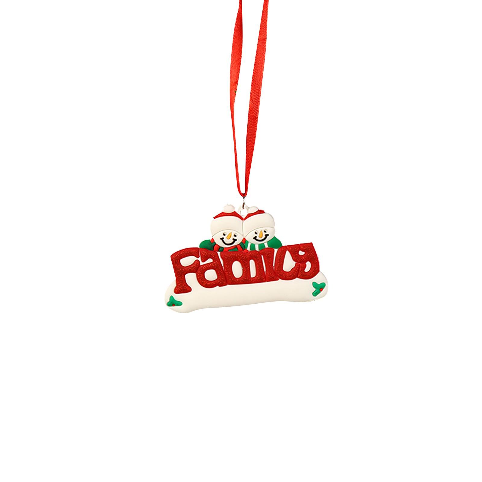 

Christmas Pvc Snowman Christmas Tree Decoration Home Pendant червоний