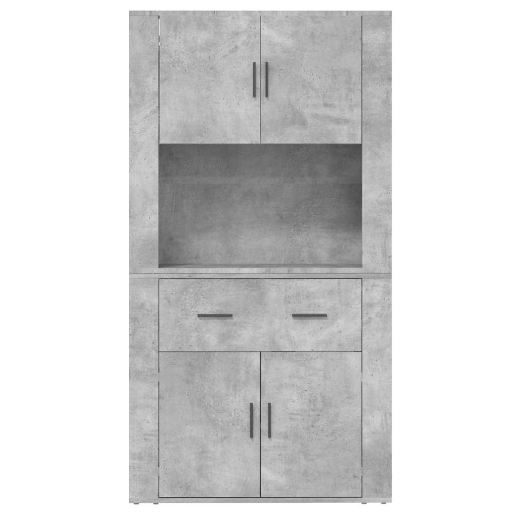 Highboard Concrete Grey Particleboard