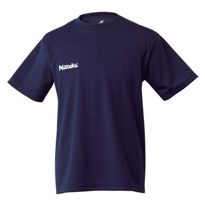 Nittaku Table Tennis Unisex Dry Navy Size 130 T-Shirt NX-2062 (02)