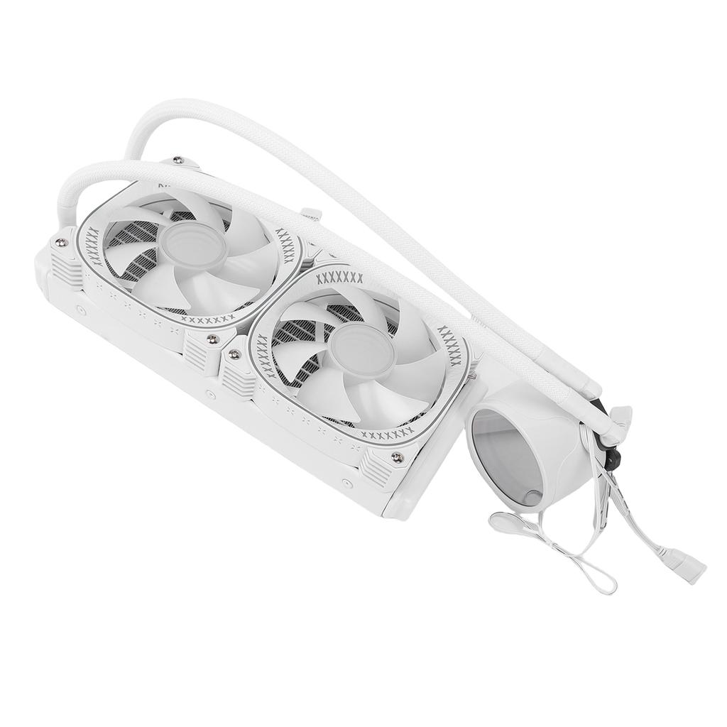 ARGB Liquid CPU Cooler Support for AM4 AM5 2.2 Inch LCD Temperature Display Close   AIO Liquid Cooler with 240mm  