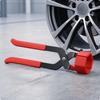 Wheel Nut Cap Plier Scratch Puller Firm Hold Pliers with Rubber Jaw for Vehicle