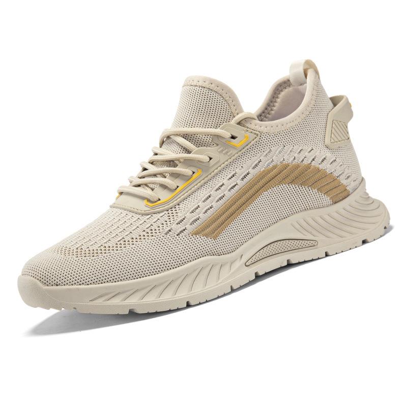 Men s Invisible 8CM Height Increasing Running Shoes - Breathable Mesh Casual Sports Sneakers 39