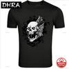 Funny Screaming Skull Wings Tshirt Dark Gothic Horror Skull Graphic Cotton Casual Vintage Shortsleeve Tee Streetwear Tops Gift
