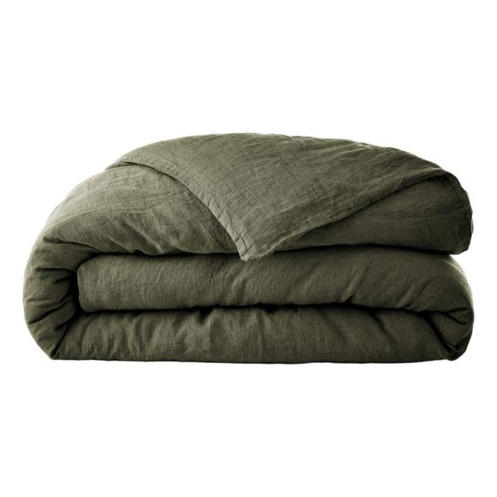 Housse de couette "Soline" toutes dimensions Lin lavé - Soline Thym - Housse de couette 260 x 240 cm