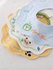 Cotton Waterproof Newborn Bib: Breathable, Easy-Clean for 0-3 Years Spit-Up & Feeding