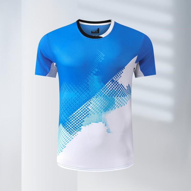 Quick-Dry Badminton Shirt Men Women Sport T-Shirt Athletic Top Youth Student Competition Wear