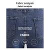 2026 Spring and Autumn Maternity Jeans for Outerwear, High-Waisted, Belly Support, Cropped Straight-Leg Slimming Pants