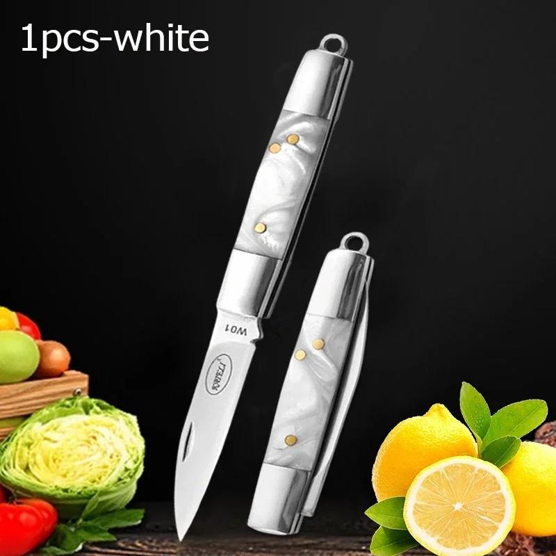 WXCOO Stainless Steel Pocket Knife Kitchen Accessories Cooking Durable Kitchen Paring Knives Folding Fruit Knife Meat Cleaver