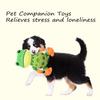 Dog pet plush frog toy interactive sound anti-demolition home large and small dog boredom companion toy
