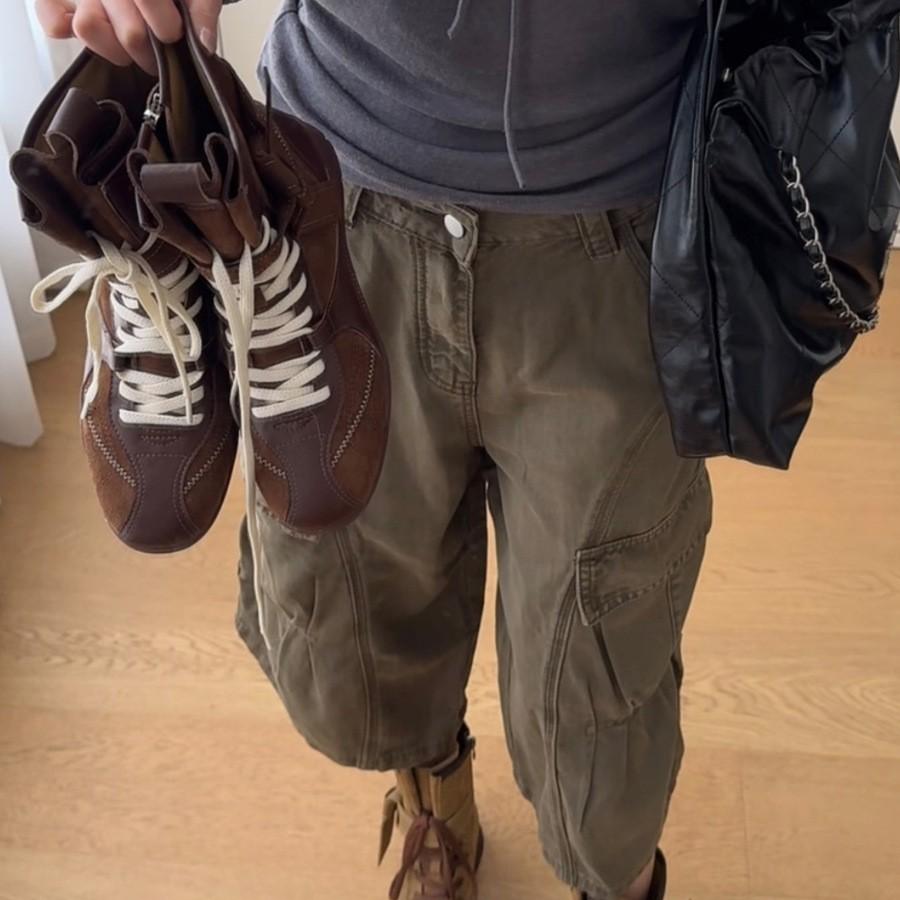 Soft Leather Edition~ Retro Dexun Martin Boots Casual Sports Short Boots Versatile Boxing Boots Round Head Medium Boots Western Boots Women