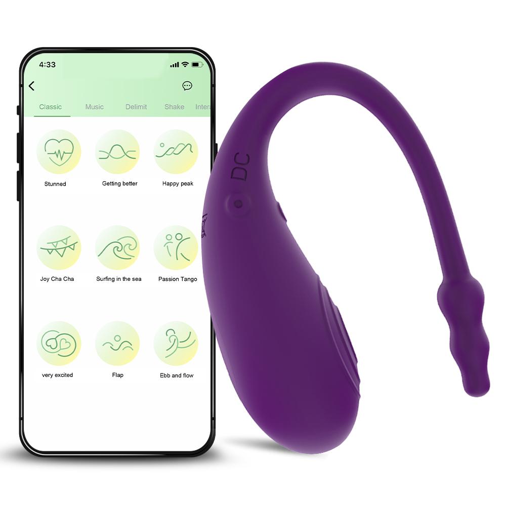 Vagina Bluetooth APP Vibrators Clitoris Stimulation Vibrating Egg G Spot Anal Massager Sex Toys for Women Panties Wearable Balls