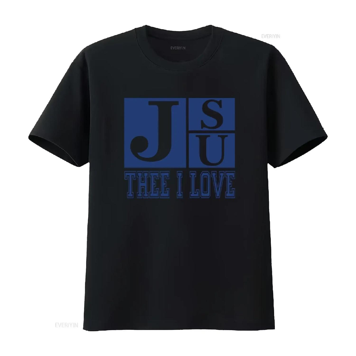 

JSU Thee Love T Shirt Design vintage Washed Versatile Stylish Unisex Casual Breathable graphic streetwear Comfortable Slightly XXXXXL різнокольоровий